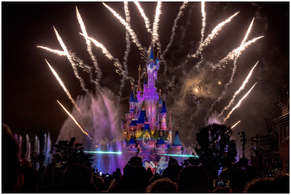 Disney Dreams Feuerwerk Show Paris