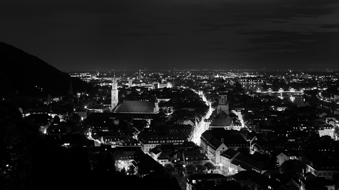 Nachtfotografie Heidelberg