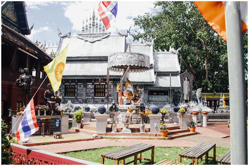 Chiang Mai Thailand Wat Sri Suphan